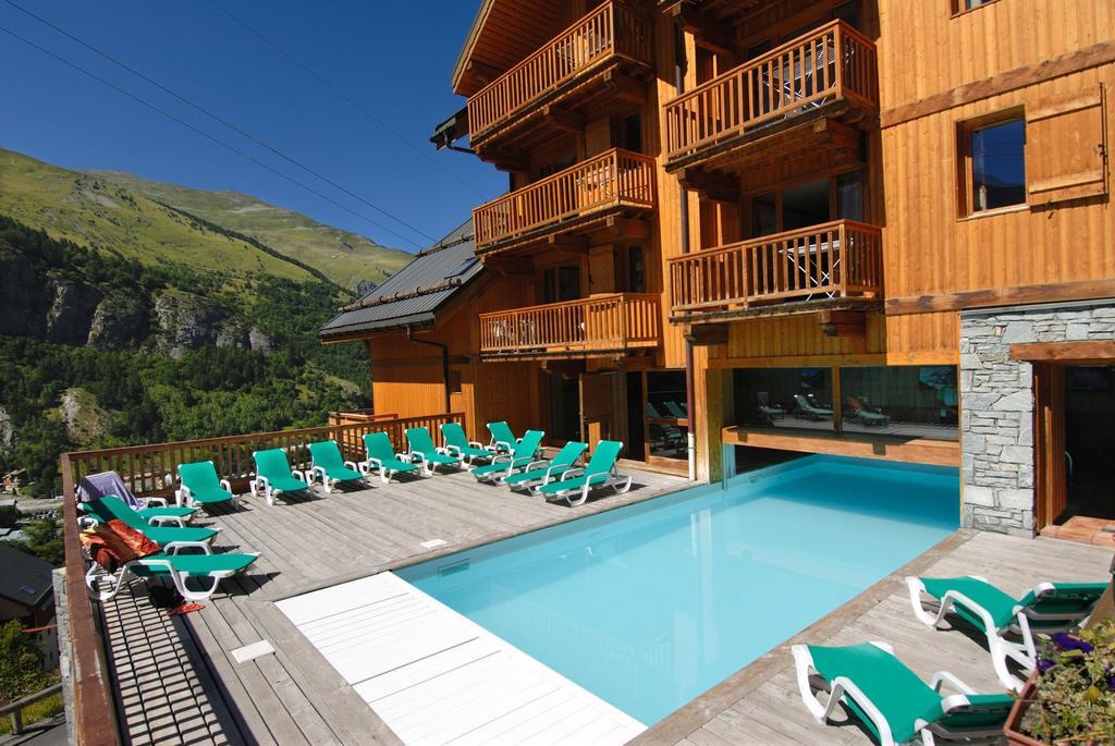 Residence Odalys Le Hameau Et Les Chalets De La Vallee D'Or ヴァロワール エクステリア 写真